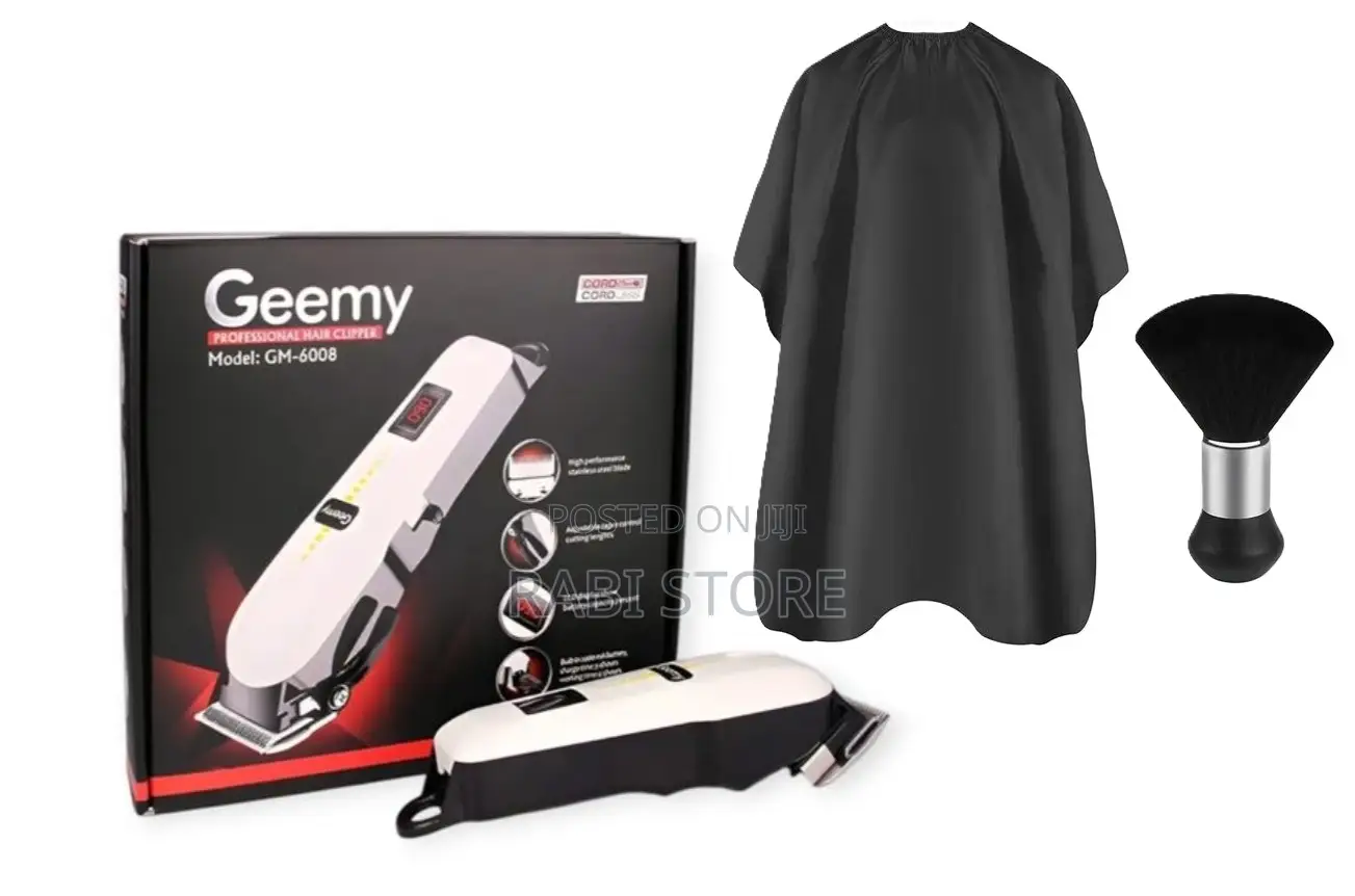 3 in 1 , Rechargeable Hair Clipper Trimmer, Hair Cutting Cape , Brush