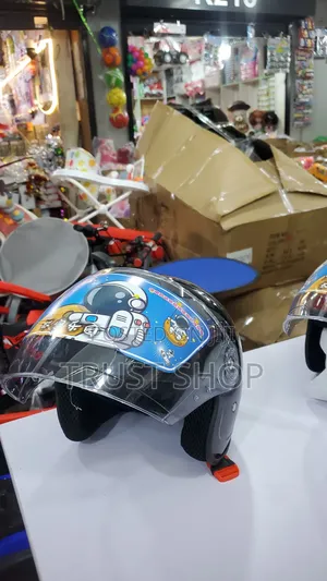 Kids Black Helmet
