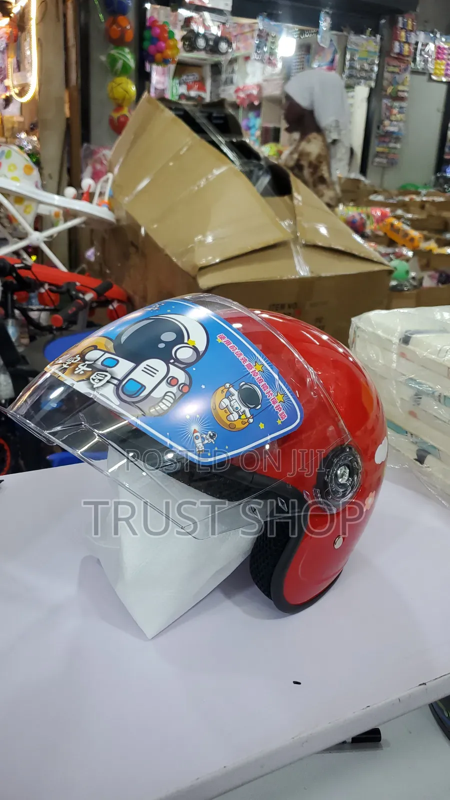 Kids Black Helmet
