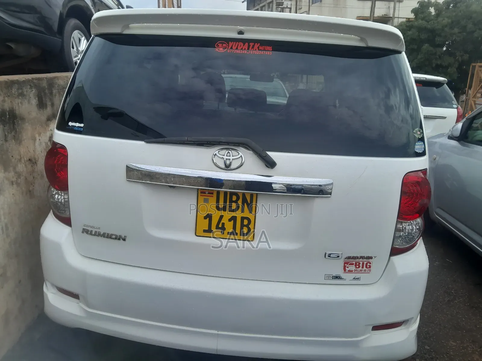 Toyota Corolla Rumion 2009 White