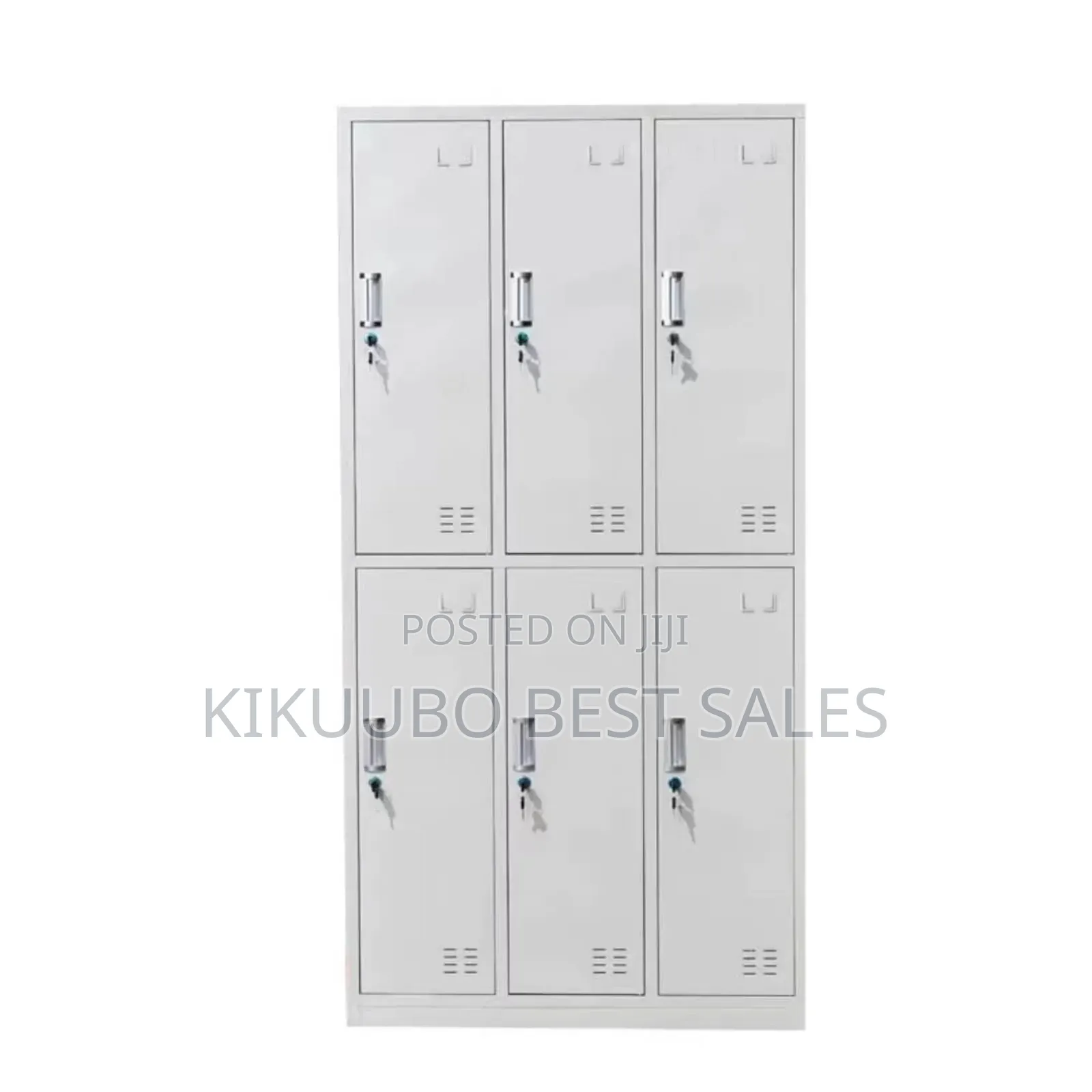 6-Compartment Steel Locker / Filing Cabinet.