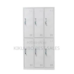 6-Compartment Steel Locker / Filing Cabinet.