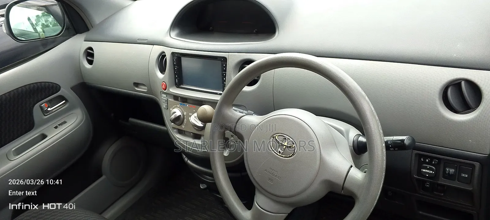 Toyota Sienta 1.5 AWD 2012 Gray