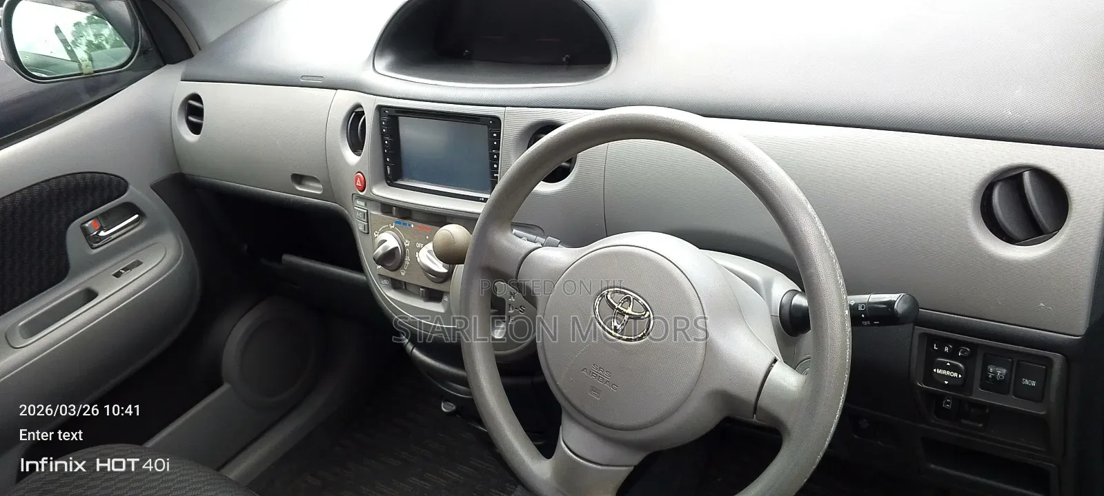 Toyota Sienta 1.5 AWD 2012 Gray