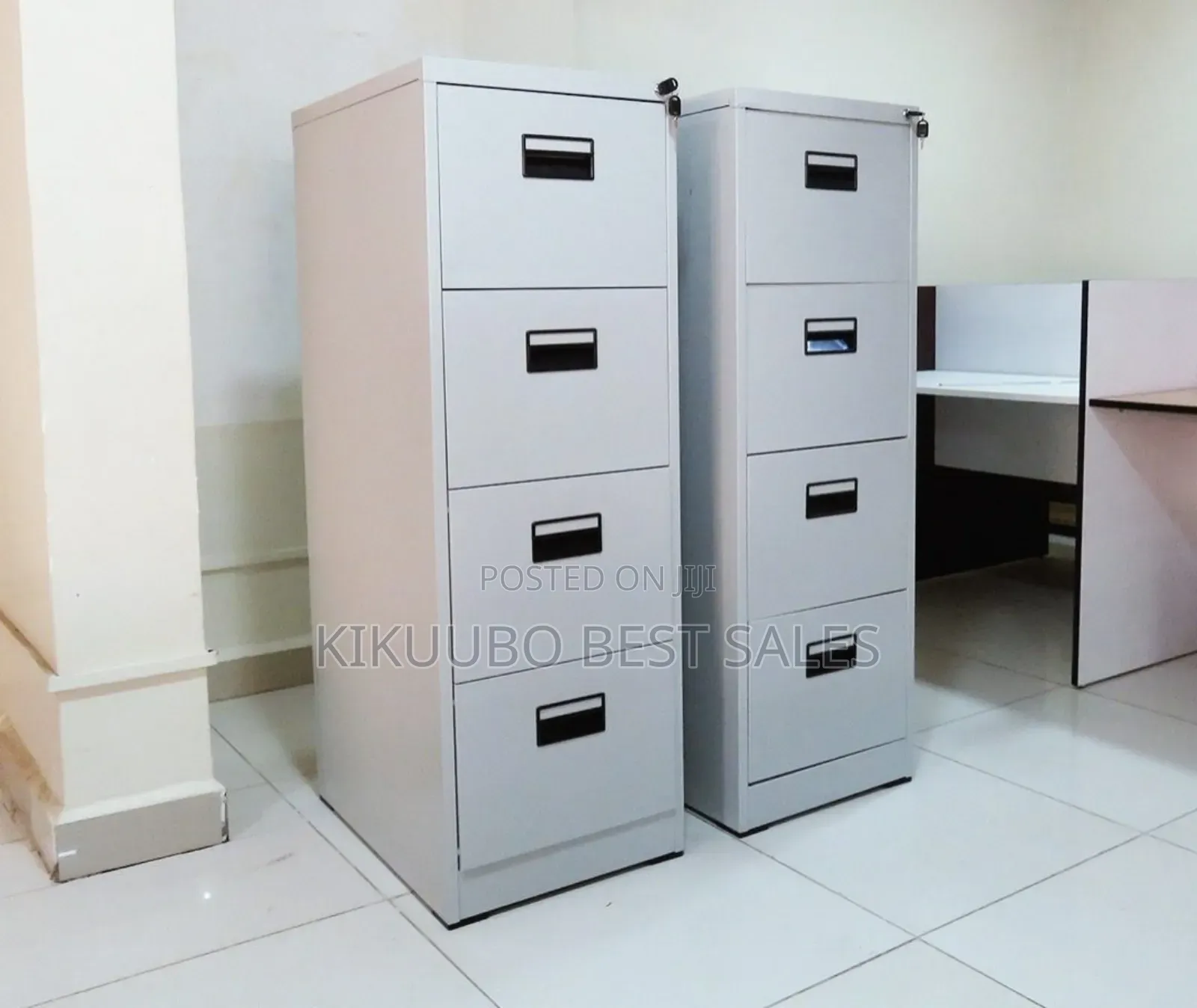 Standard 4-Drawer Vertical Steel Filing Cabinet