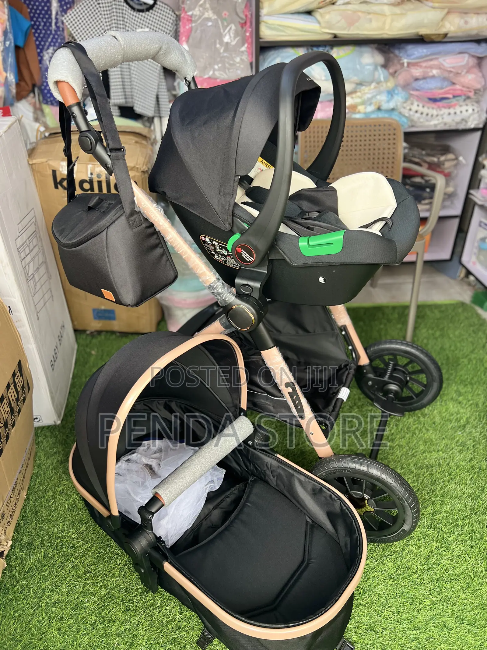 3 in 1 Baby Stroller Set - Elite 3 in 1 Infant Travel Bundle