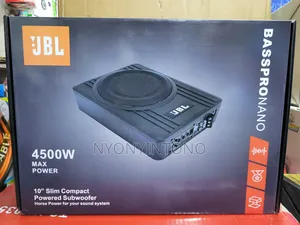 JBL 10" 4500w High-Quality Car Under Seat Speakers With Heavy Bass