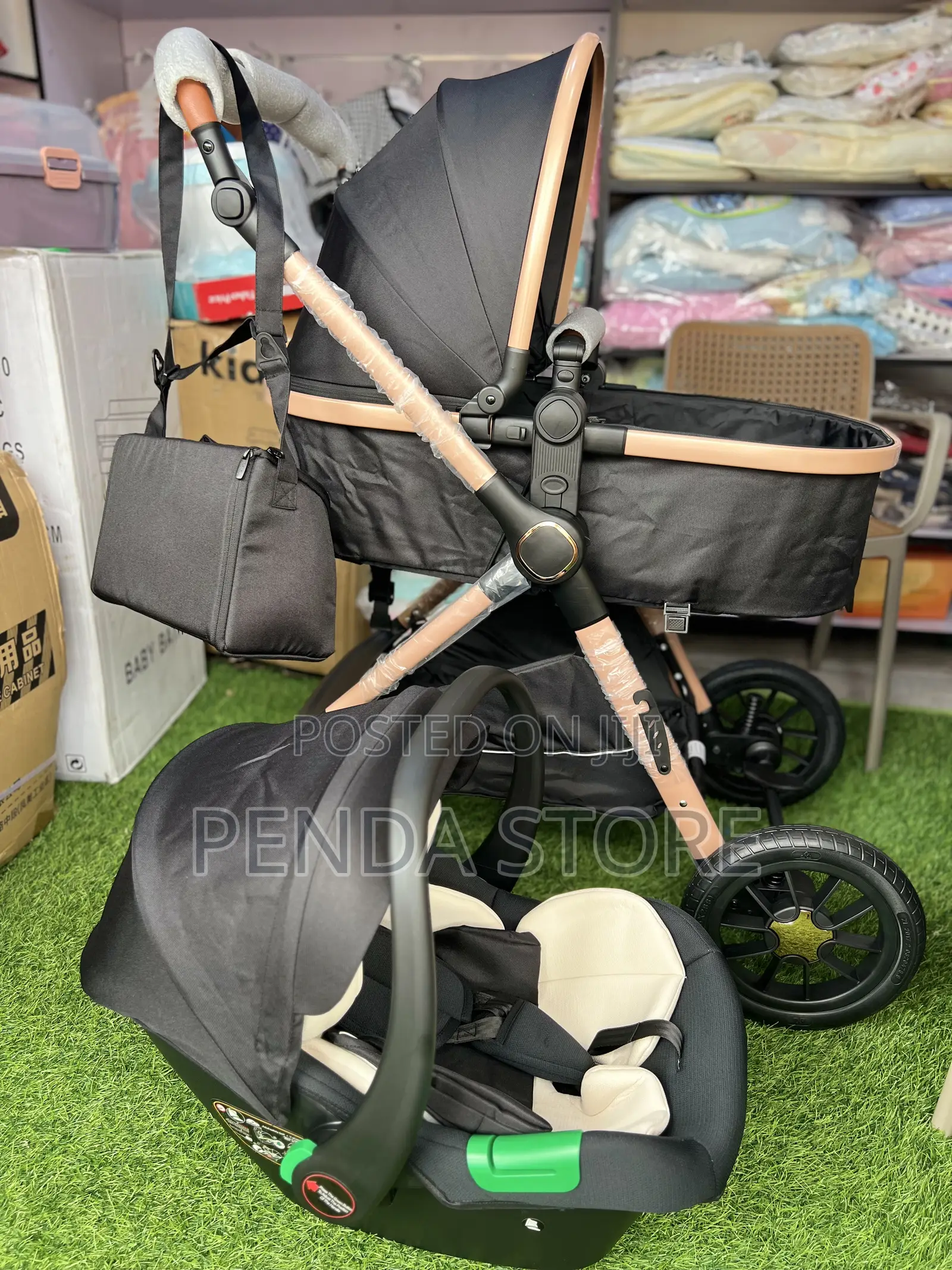 3 in 1 Baby Stroller Set - Signature 3 in 1 Infant Travel Gear