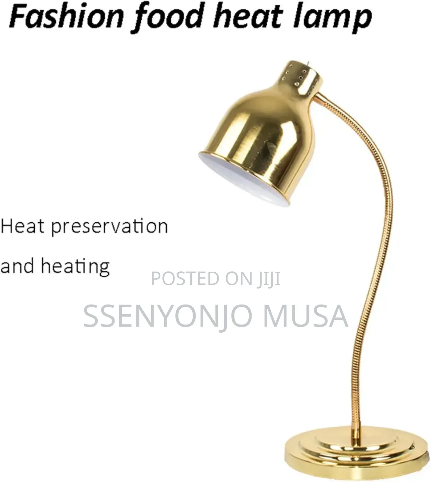 Commercial Food Warming Lamp 250w – Free Standing Buffet Heat Lamp