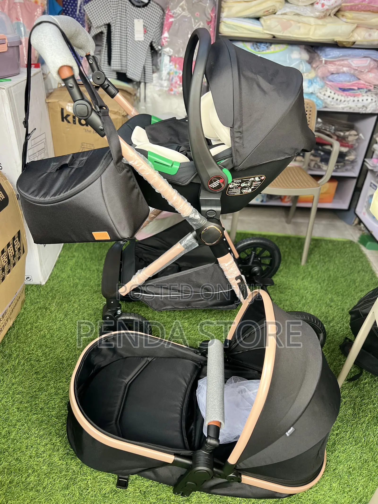 In 1 Baby Stroller Set - Pro 3 in 1 Infant Mobility System