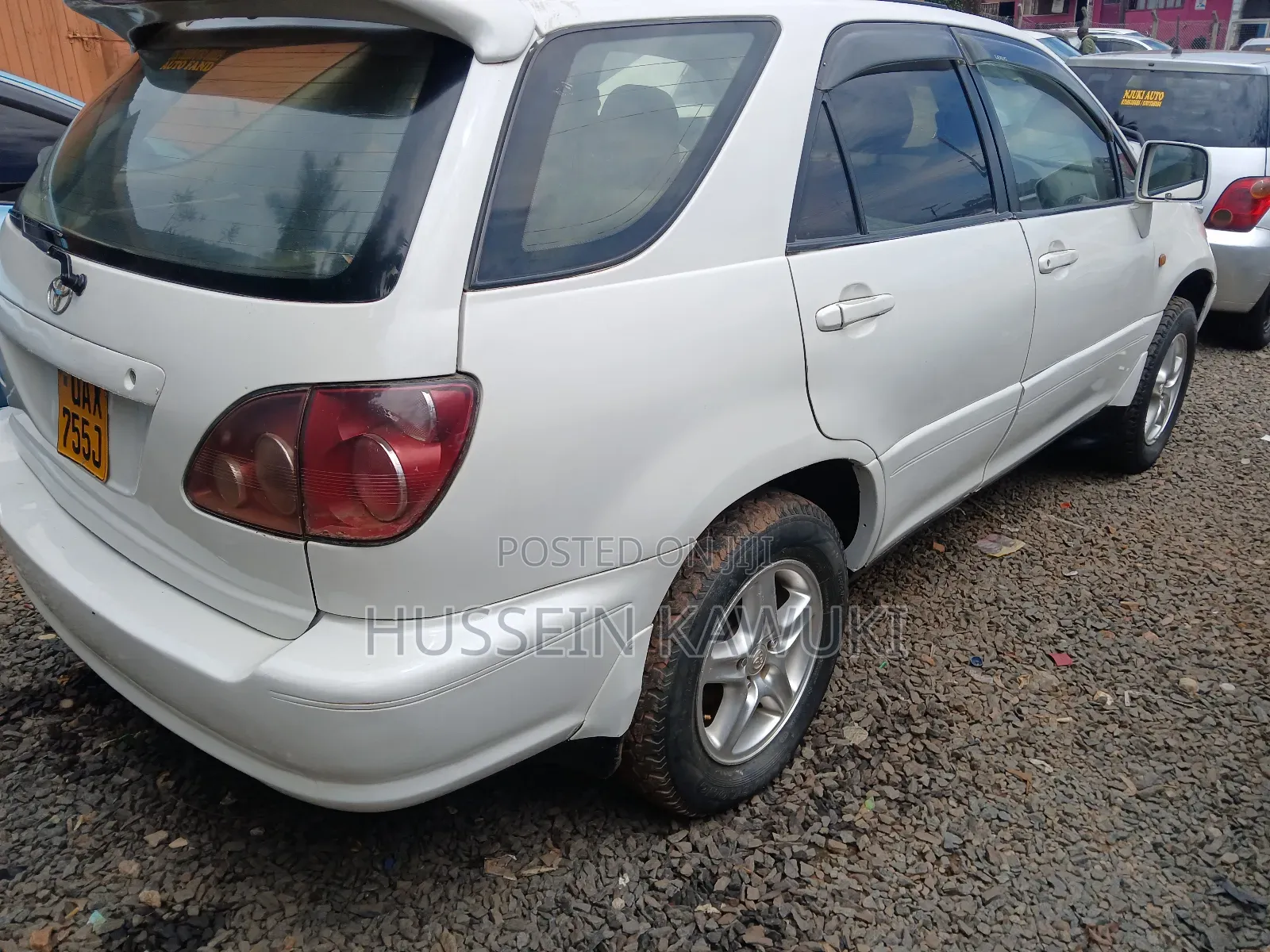 Toyota Harrier 2002 White