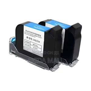 Solvent-Based Black Ink Cartridge for Industrial Hand Inkjet Printers