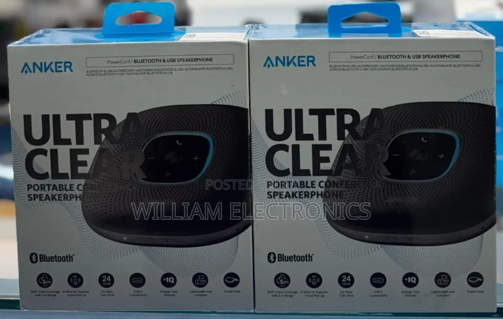 Anker Powerconf Speakerphone Zoom Certified Conference Speaker