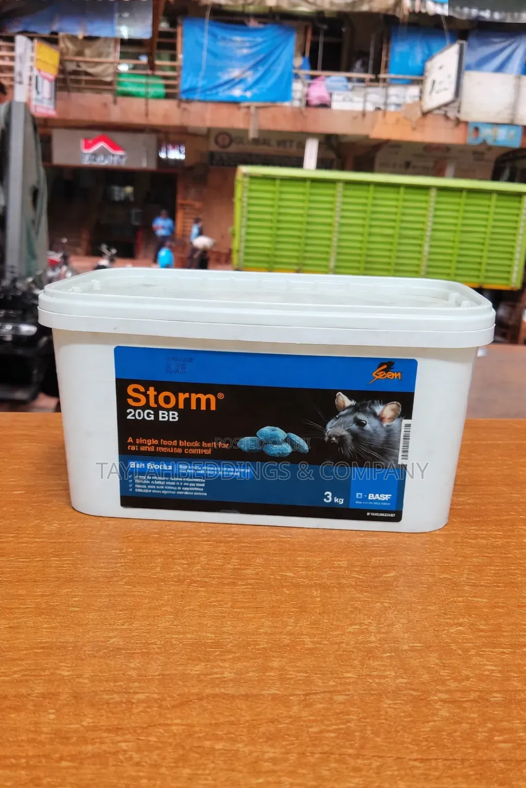 Rodents-Rats Killer 
3kg Unbeatable in Eliminating Rodents in Stores