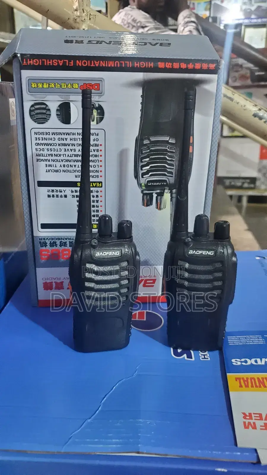 Baofeng Portable 2-Way Radio – 2 to 4km Communication Range