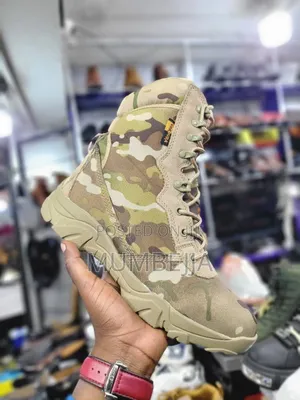 Original Camouflage Combat Boots