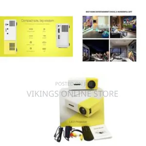 Mini Portable Smartphone Pocket Projector Hdmi-Compatible Av Usb Hd