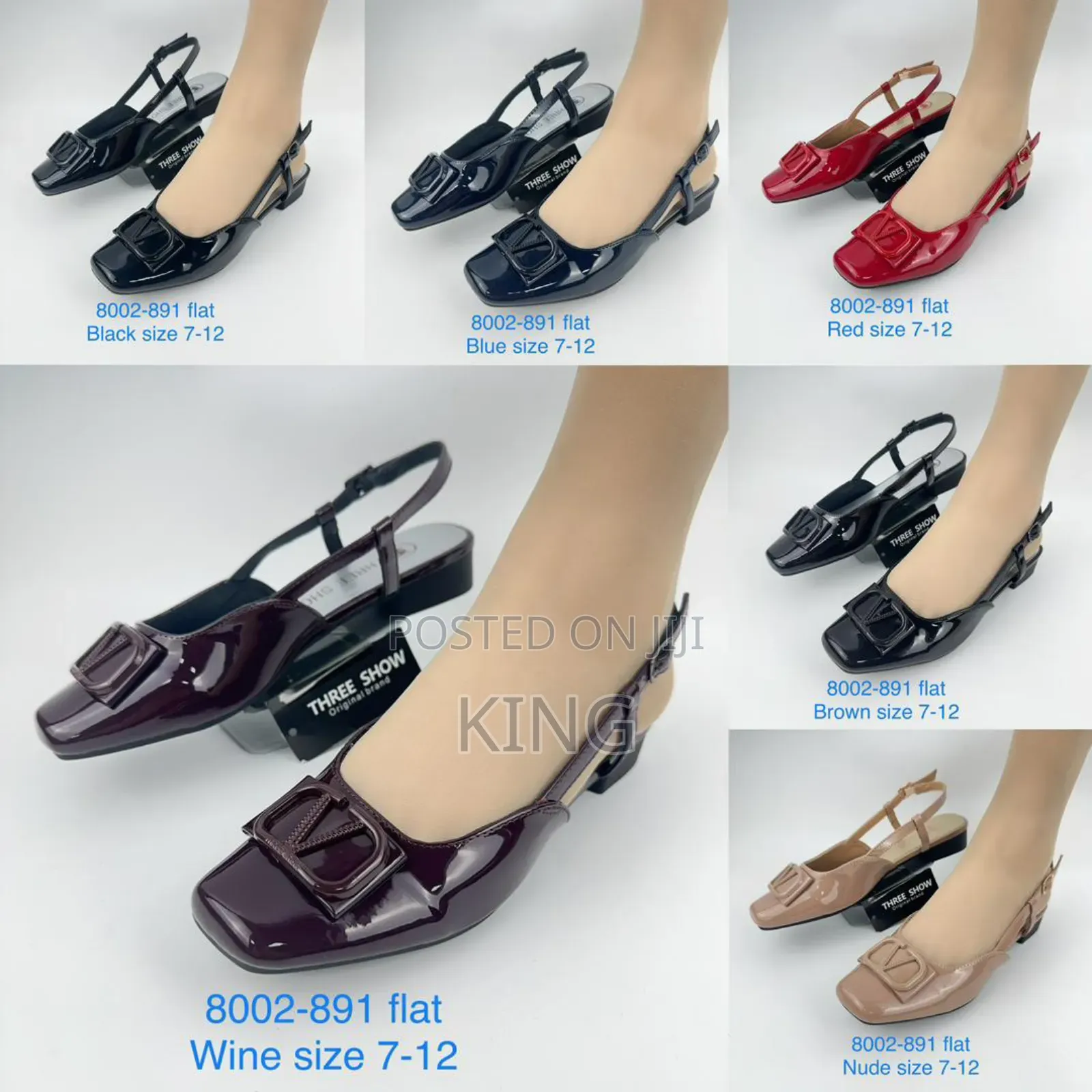 Sleek High Heel Drama Flat Pumps