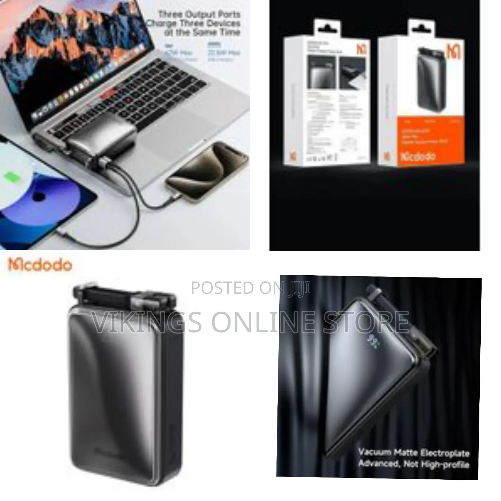 McDodo Laptop Power Bank,Portable Charger,Small 100w 25000mah Power