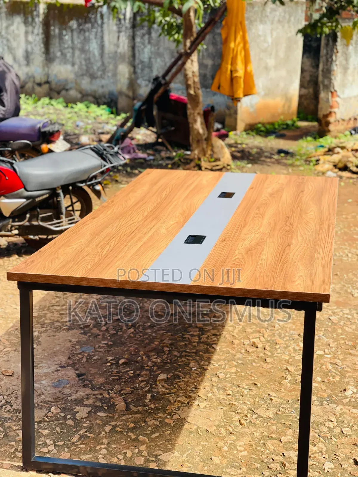 Metallic Conference Table