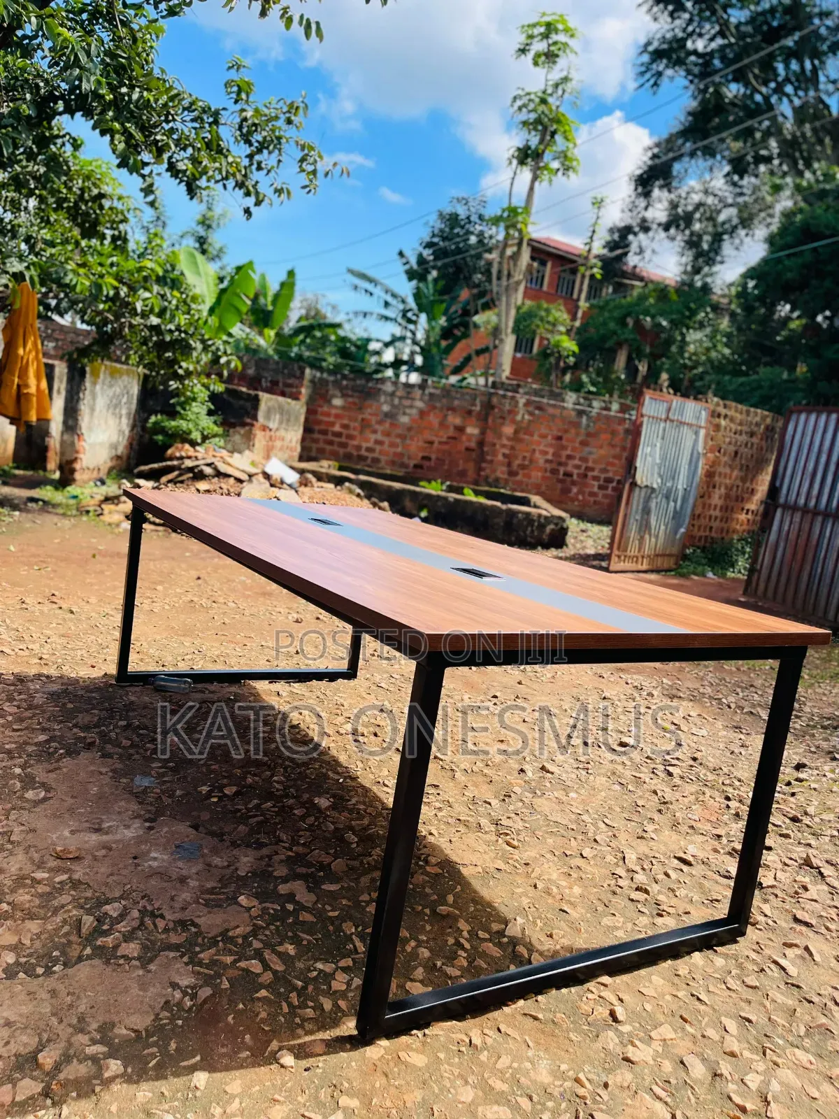 Metallic Conference Table