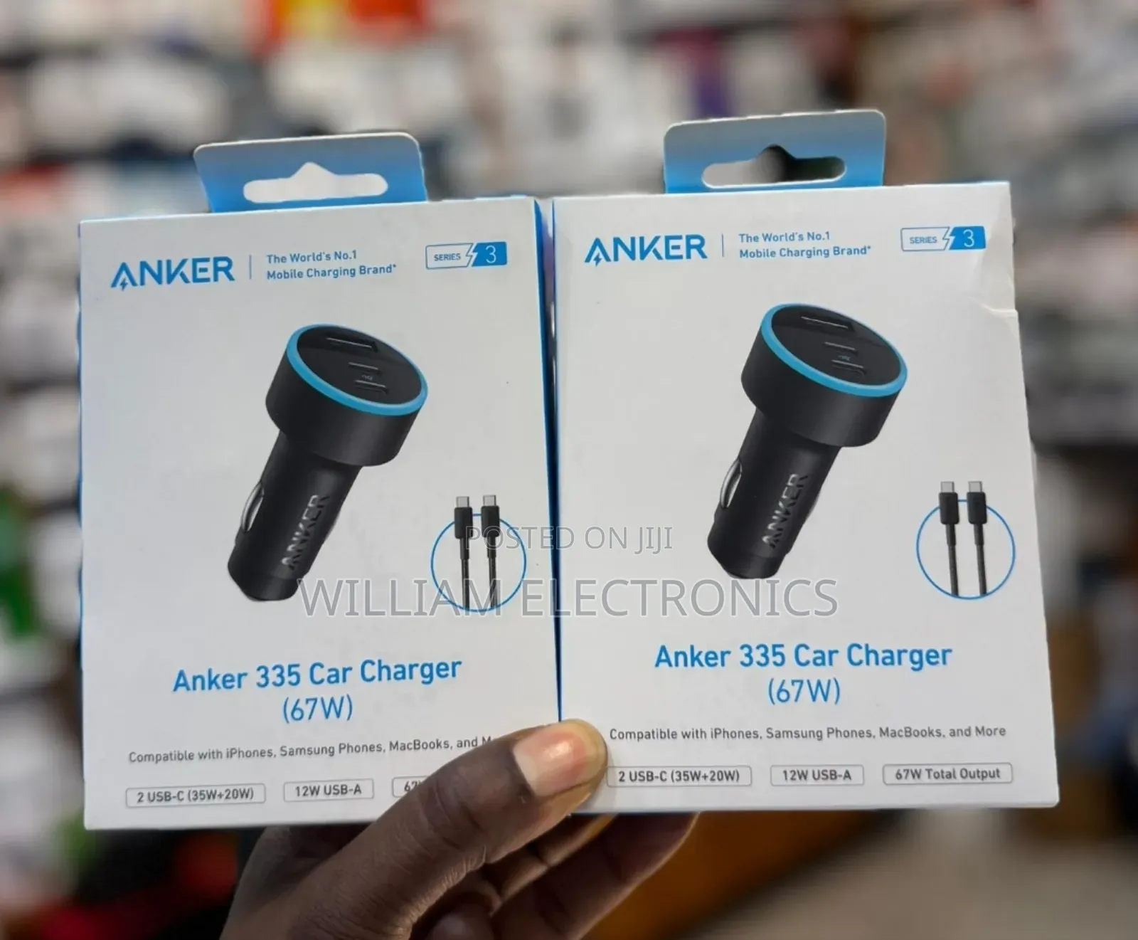 Anker 335 Car Charger 67w