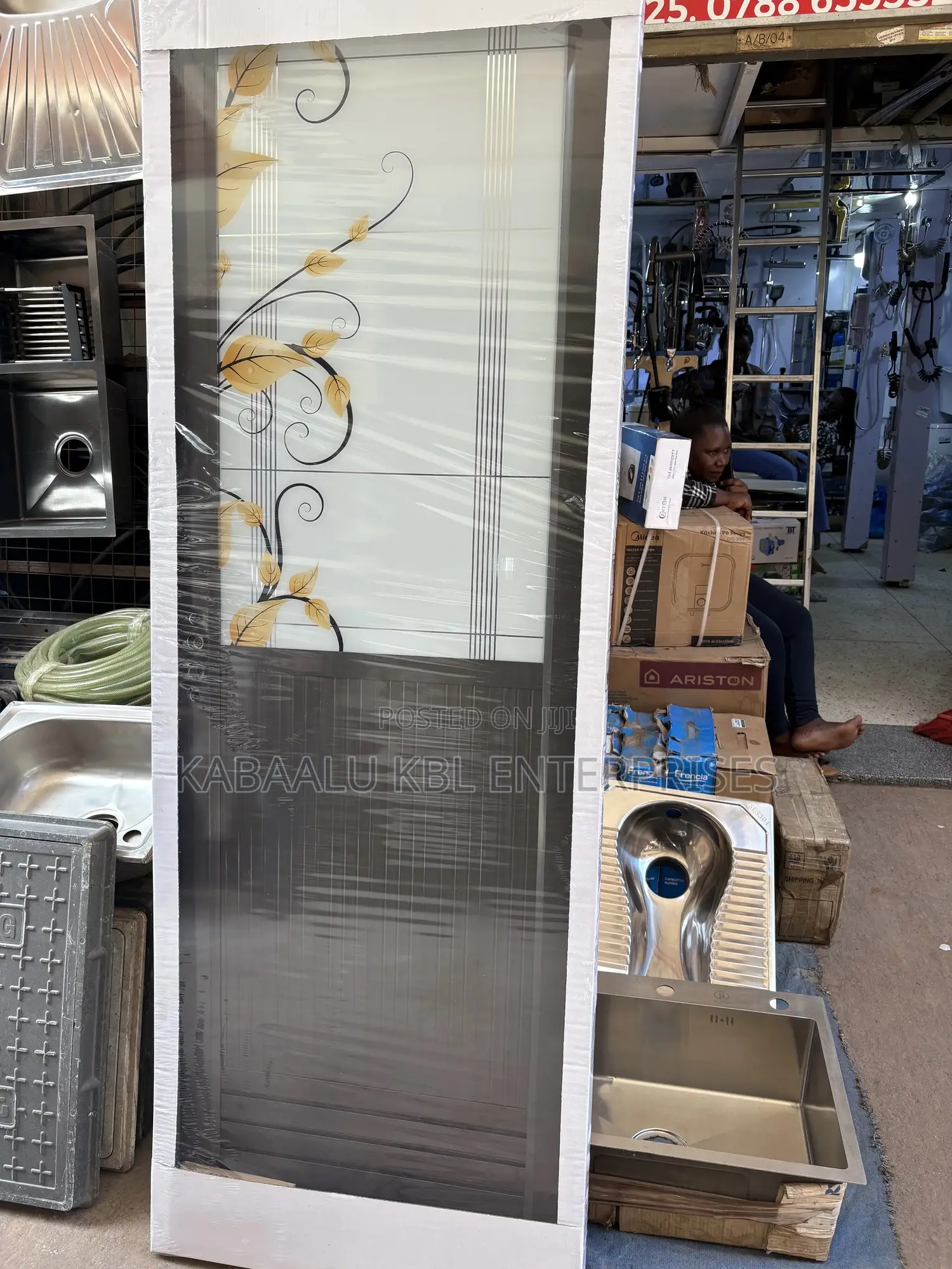 Aluminium Doors for Bathroom