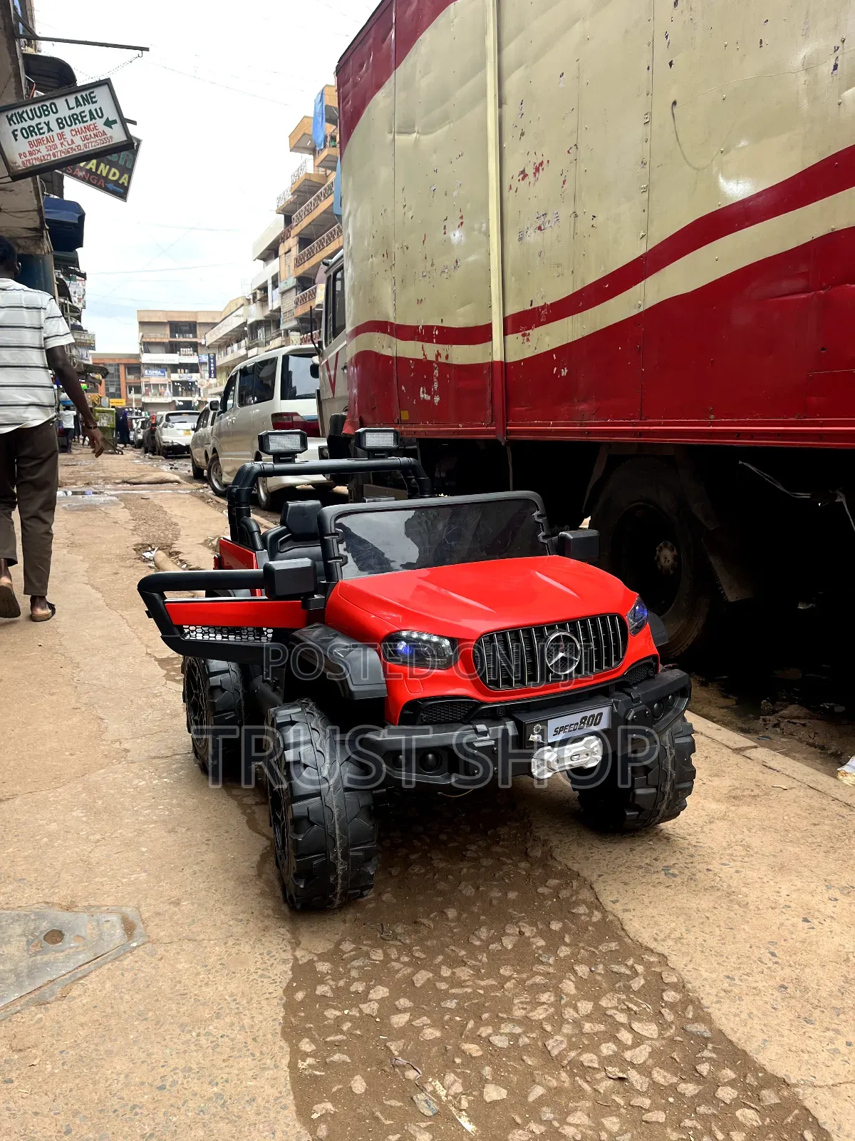 Kids Red Benz