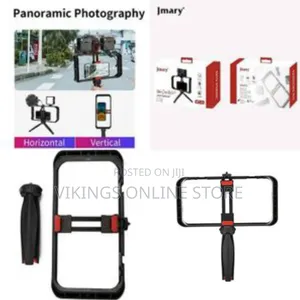 Jmary Handheld Vlogging Video Rig Kit Filmmaking Cage Abs Stabilizer