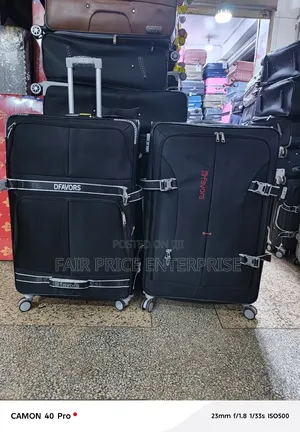 Coeur Cloth Suitcases. Medium Size