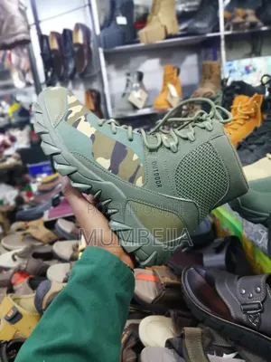 Original Outdoor Patterned Camouflage Boots