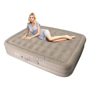 Queen Air Mattress With Built-in Usb Electric Pump
