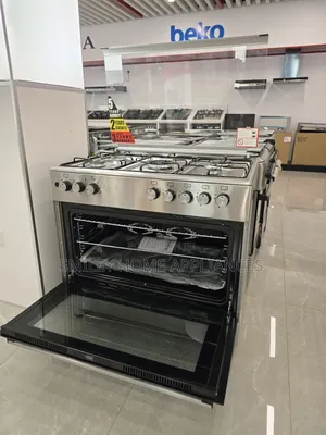 90cm*60cm Stainless Steel Blueflame 5 Gas Burner Cooker Oven at Discount