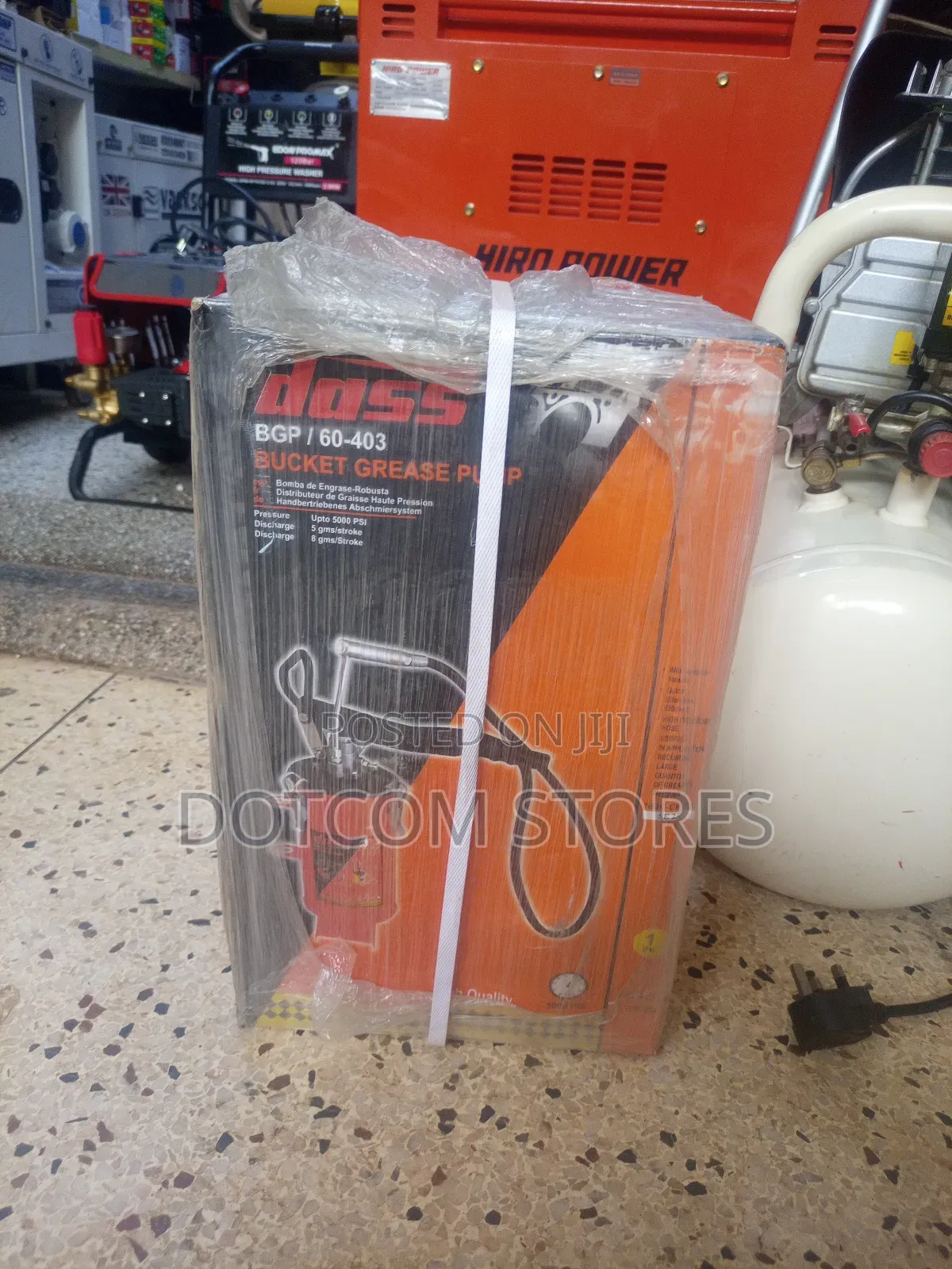 3kg Dass BGP/60-403 Bucket Grease Pump.