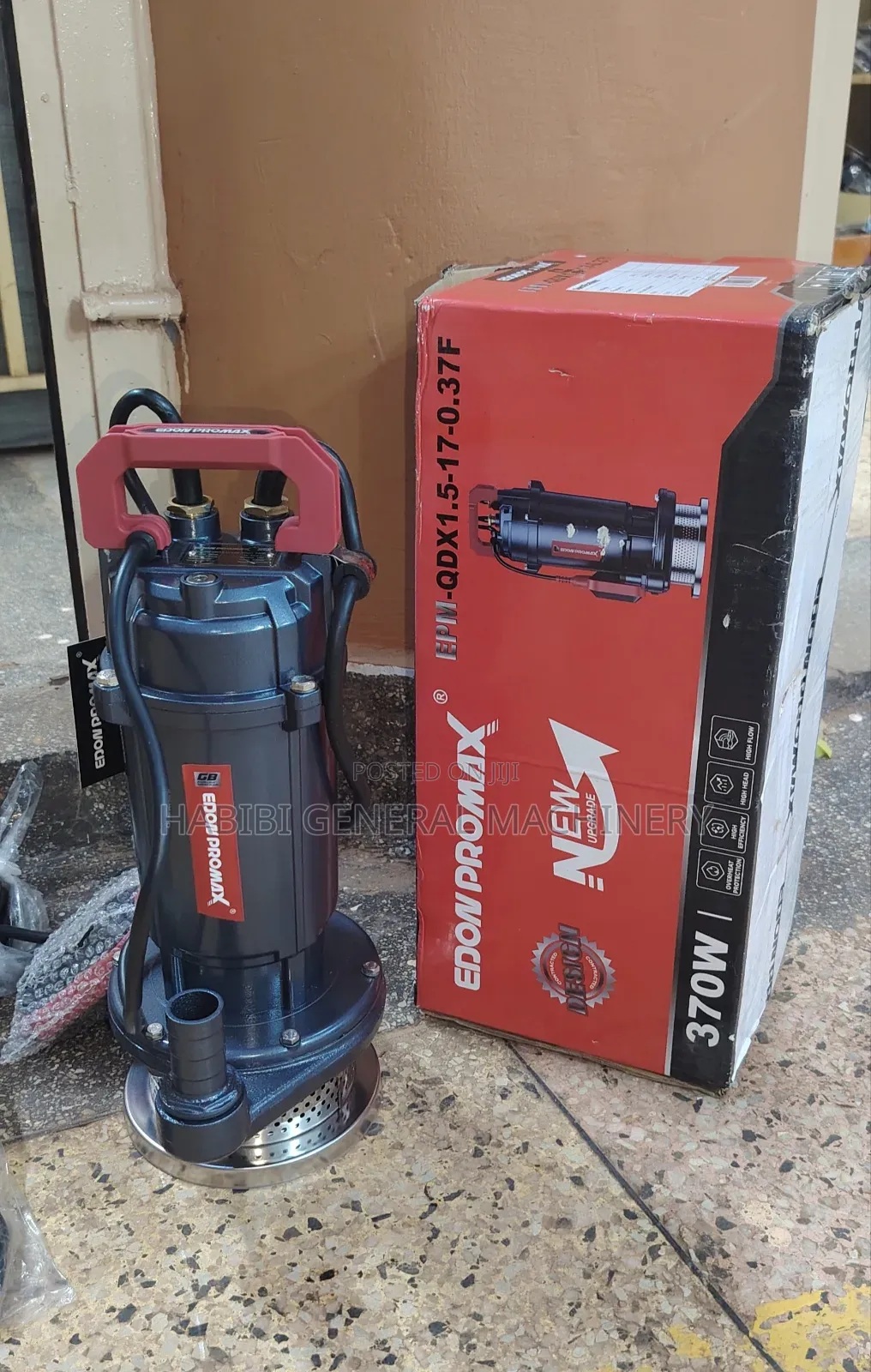 17m Submersible Water Pump(Edon Promax)