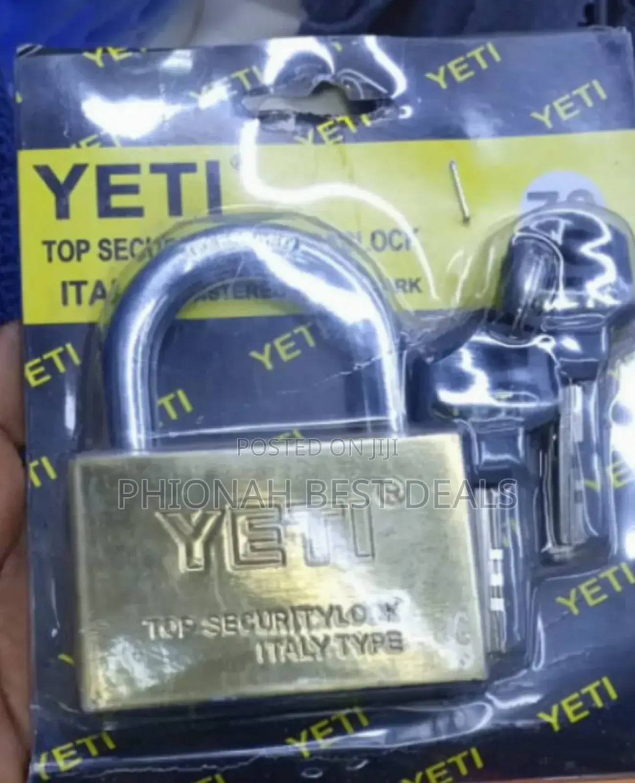 Yet Top Security Pas Lock
