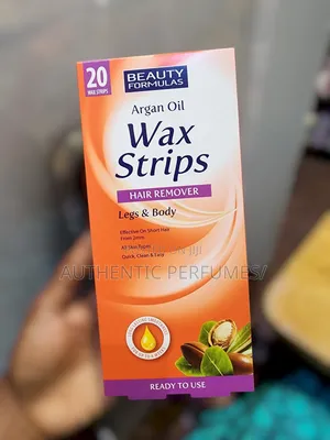 Beauty Formulas Argan Oil Wax Strips