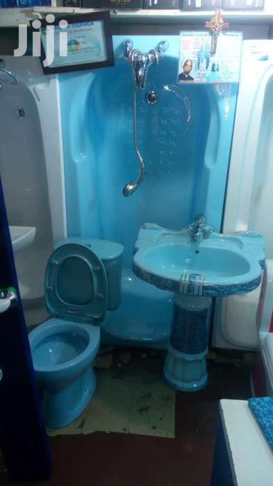 Colored Toilets And Handwash