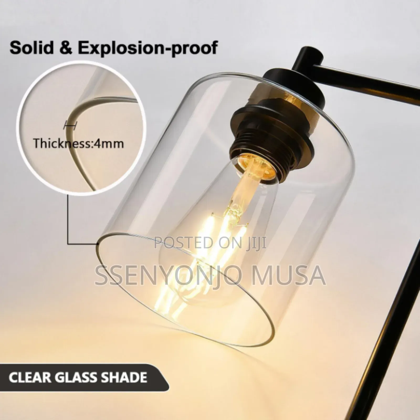 Modern Table Lamp With Usb A+C Ports Outlet, Bedside Desk Lamp
