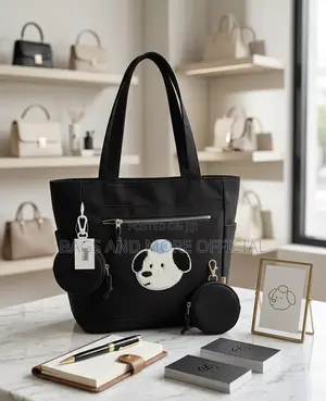 Premium Multi-Pocket Nylon Tote Bag – Water-Resistant Stylish