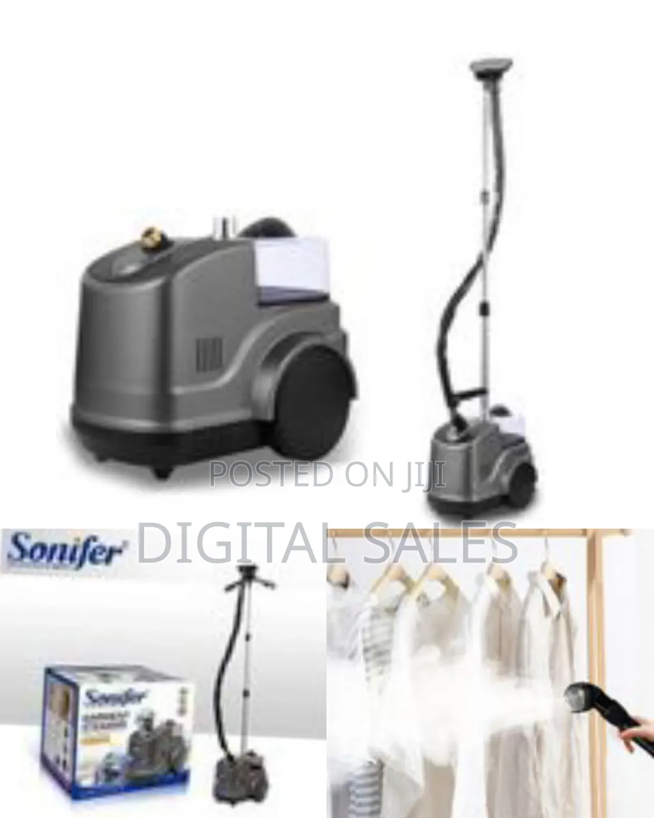 Sonifer Commercial or Heavy-Duty Garment Steamer