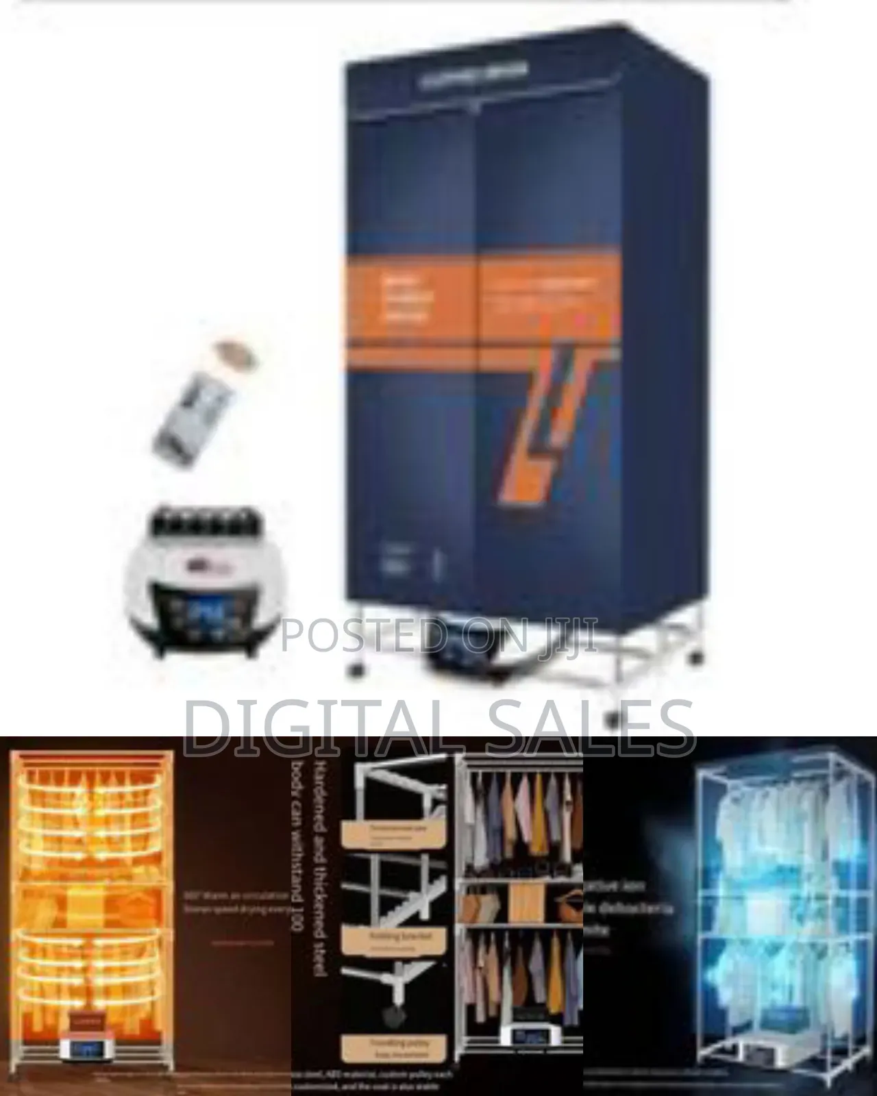 Portable Electric Clothes Dryer Cabinet
