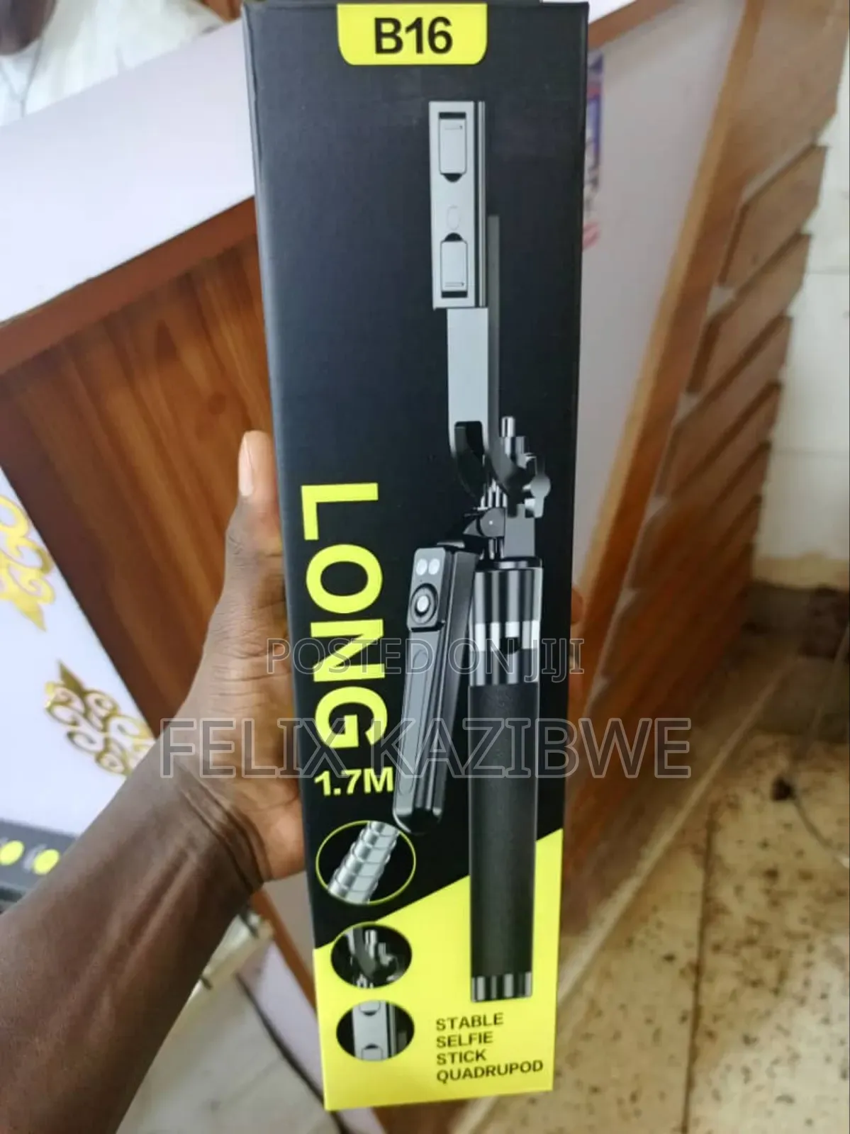 +3
The B16 Long 1.7m Stable Selfie Stick Quadrupod.