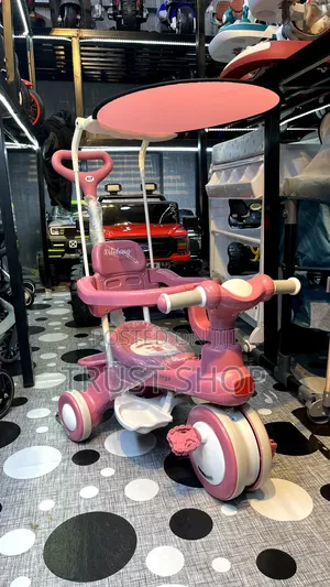 Pink Plaste Tricycle Musical