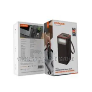 Porodo 60000mah Power Bank, Multi-Device Pd Charging, Smart Power