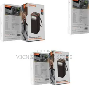 Porodo 60000mah Power Bank, Multi-Device Pd Charging, Smart Power