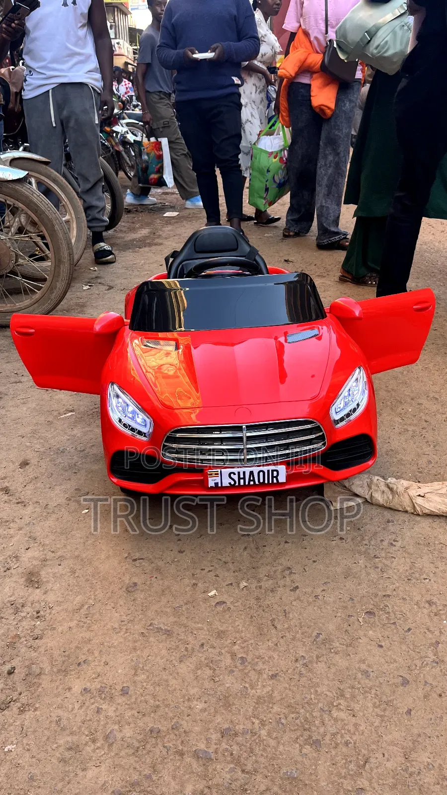 Small Red Benz