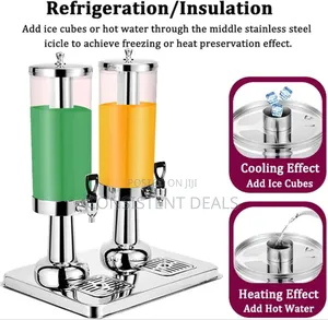 Double 3+3l Juice Dispenser