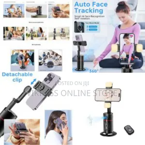P02 Ai Intelligent Tracker 360° Rotating Auto Face Tracking Phone