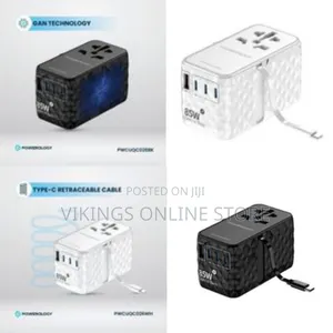 Powerology Pd70w Pwc026 4-Port Universal Gan Super Charger